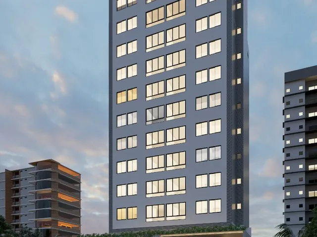 Imagem: O apartamento possui 2 Dormitórios, 1 Suíte, 2 Banheiros,