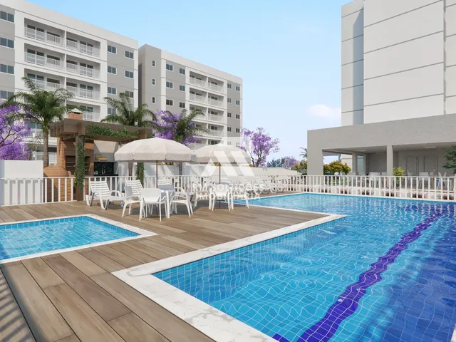 Imagem: O apartamento possui 2 Dormitórios, 1 Suíte, 2 Banheiros,