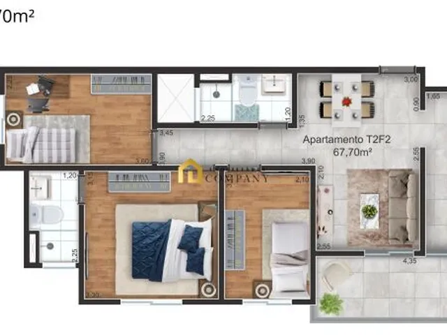 Imagem 11: Ed. Residencial Atlanta - Apartamento Padrão no Residencial Atlanta em Sorocaba/SP