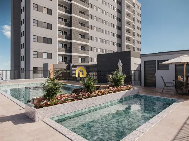 Imagem: O apartamento possui 2 Dormitórios, 1 Suíte, 2 Banheiros,