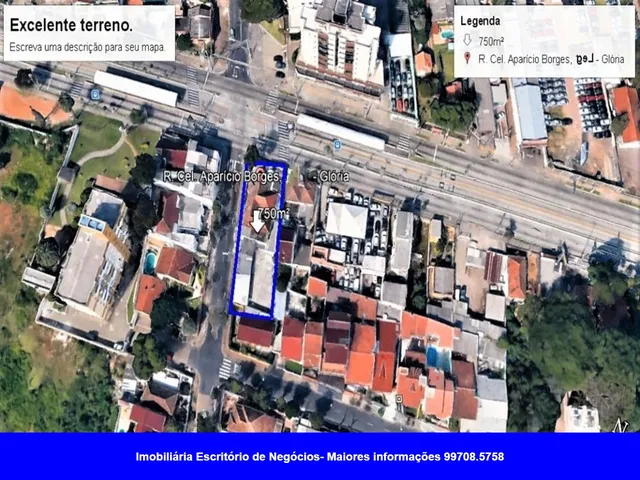 Imagem: Terreno em Porto Alegre, avenida de grande