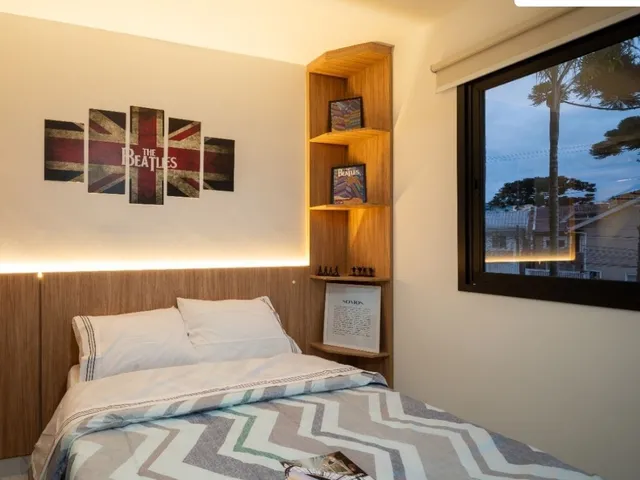 Imagem 12: Studio Mobiliado no Novo Mundo com Piscina e Academia - Curitiba