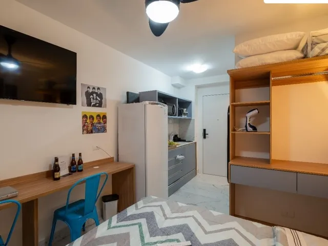 Imagem 8: Studio Mobiliado no Novo Mundo com Piscina e Academia - Curitiba