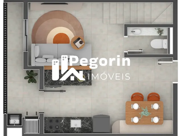 Imagem 16: Apartamento com 02 Quartos com Suíte no Portão Curitiba