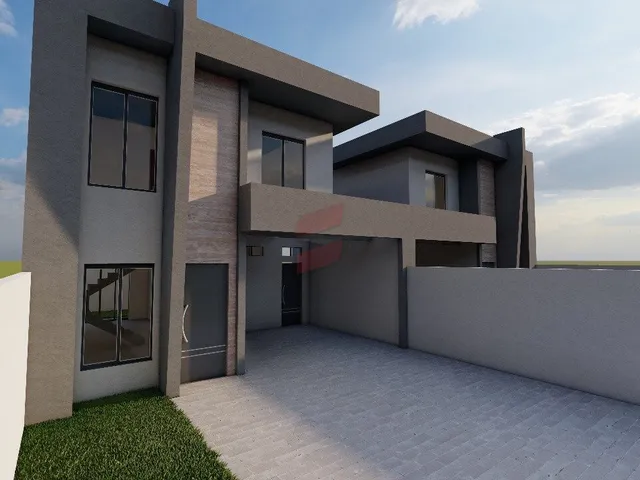 Imagem 2: Sobrado com 3 Dormitórios À Venda por R$ 595.000,00 no Bairro Weissópolis - Pinhais