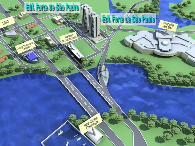 Imagem: Edf. Forte de São Pedro