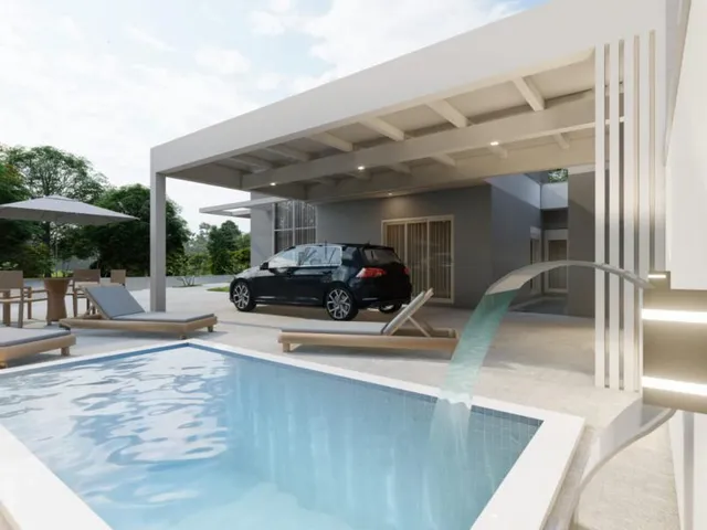 Imagem: Casa Plana de Esquina