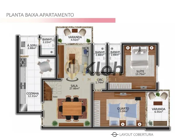 Imagem 3: Correas - Vendo Cobertura Duplex