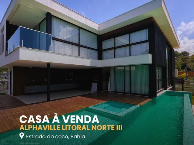 Imagem 1: Casa Residencial em Camaçari - Ba, Alphaville (Abrantes