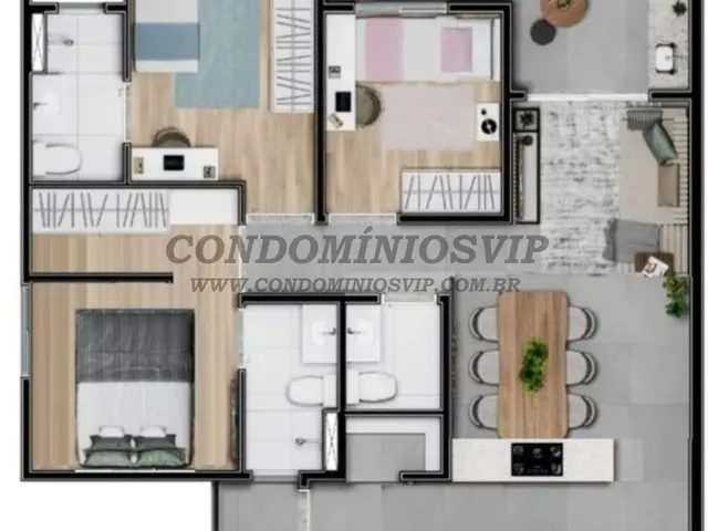 Imagem 10: Imperdível oportunidade de adquirir apartamento de 3 quartos no Parque Campolim