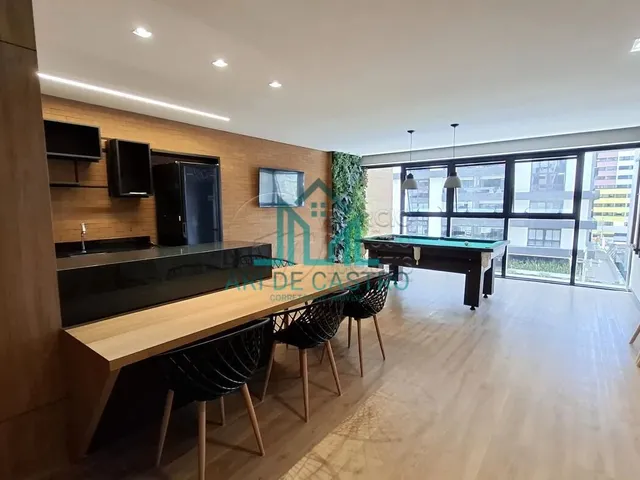 Imagem 7: Apartamento Quarto e Sala Mobiliado, Novo, 41m², Varanda, 1 Vaga, Varanda à venda na
