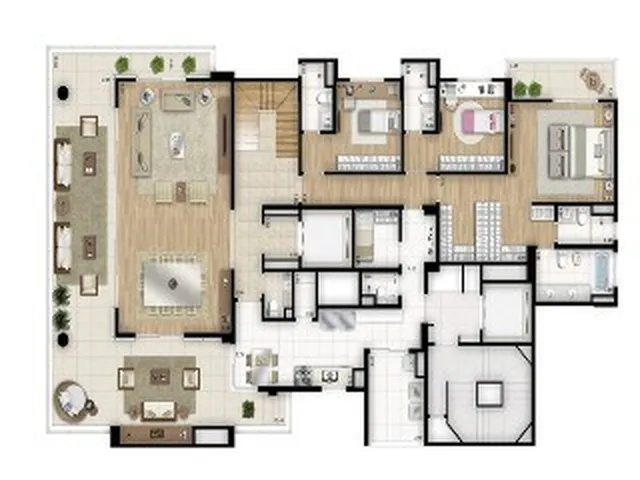 Imagem 12: 0 Apartamento com 4 dormitórios