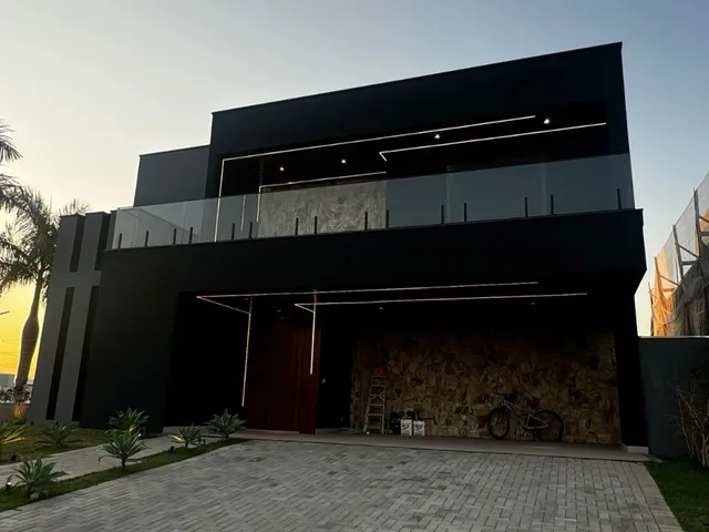 Imagem 1: Luxuosa Casa de 5 Suítes em Alphaville Nova Esplanada, Votorantim-Sp: 3 Salas, 6