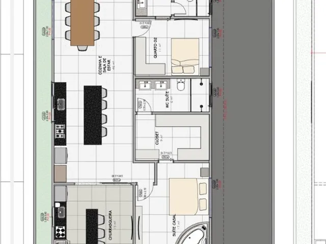 Imagem 9: Casa em Condomínio Fechado à Venda em Brasília-DF: 3 Quartos, 1 Suíte, 3 Banheiros, 2