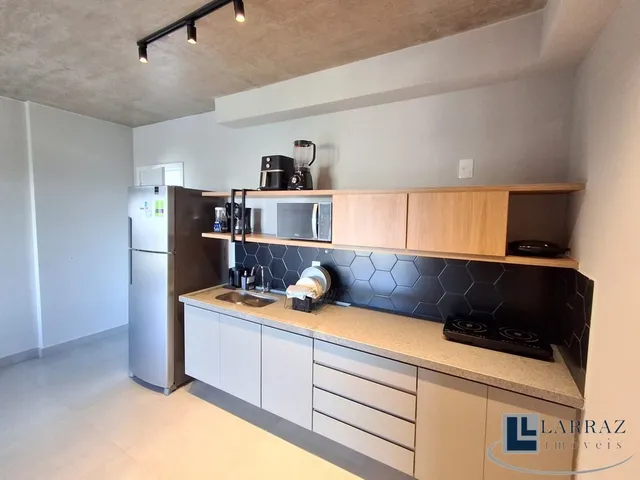 Imagem: O apartamento possui 1 Dormitório, 1 Suíte, 1 Banheiro, 1