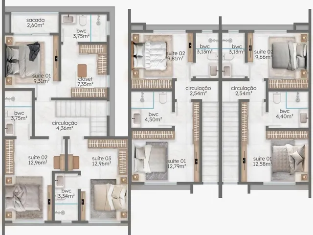 Imagem 4: SOBRADO COM 2 SUITES - Localização privilegiada, a apenas 700 metros da praia no Centro