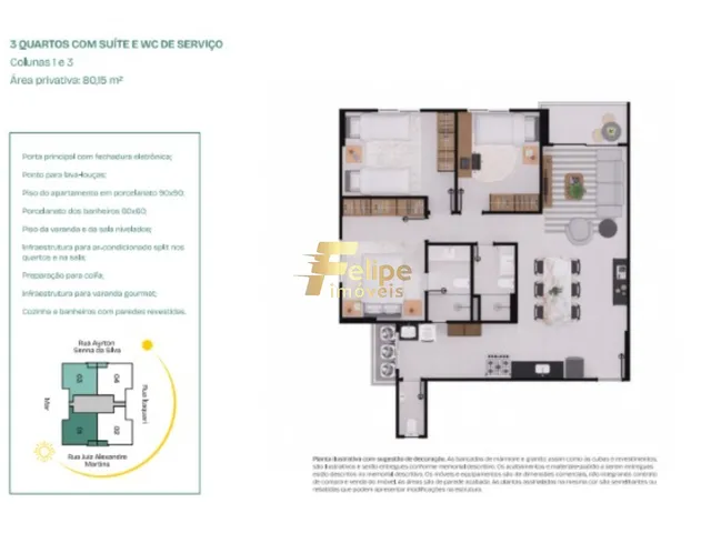 Imagem 13: NOVO EMPREENDIMENTO IMOBILIÁRIO SURGINDO! APARTAMENTO DE 03 QUARTOS, SENDO 01 SUÍTE