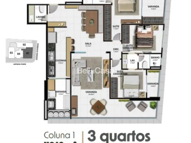 Imagem 13: Lançamento : Edifício Taciana Lima: Apartamentos na Praia do Morro - Guarapari com