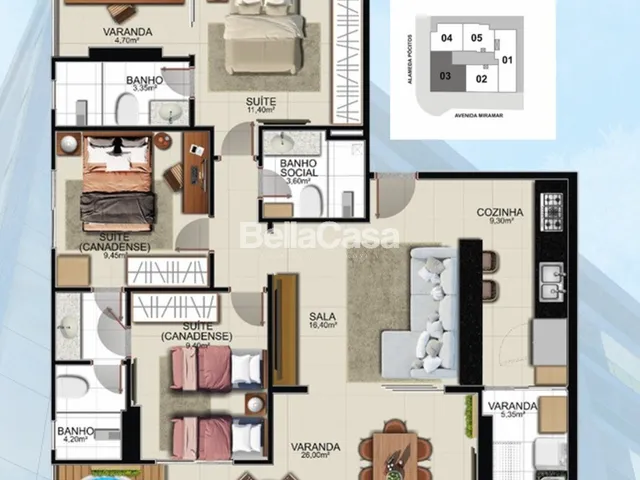 Imagem 5: Pré Lançamento - Mântua Residencial em Peracanga Guarapari: Apartamentos de 2 e 3