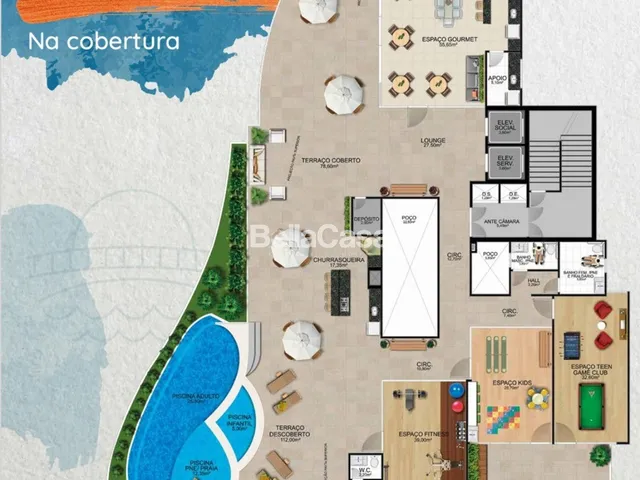 Imagem 5: Residencial com 04 quartos sendo 1 suíte e 2 suítes tipo canadense, 3 vagas de garagem