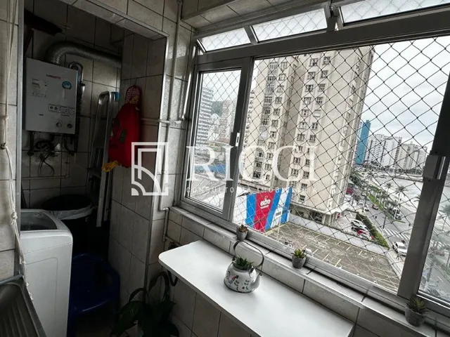 Imagem 2: Apartamento à venda no Centro de São Vicente-SP: 1 quarto, 2 salas, 1 banheiro, 1 vaga