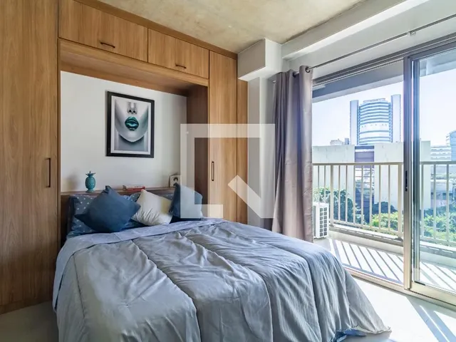 Imagem: A kitnet possui 1 Dormitório, 1 Banheiro, 34m² de Área
