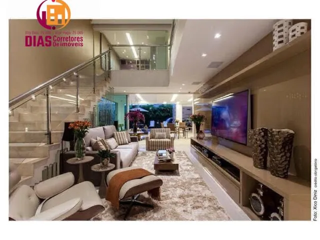 Imagem 5: Alugo belíssima casa com 580m² mobiliada e decorada, energia solar, piscina, 4 suítes