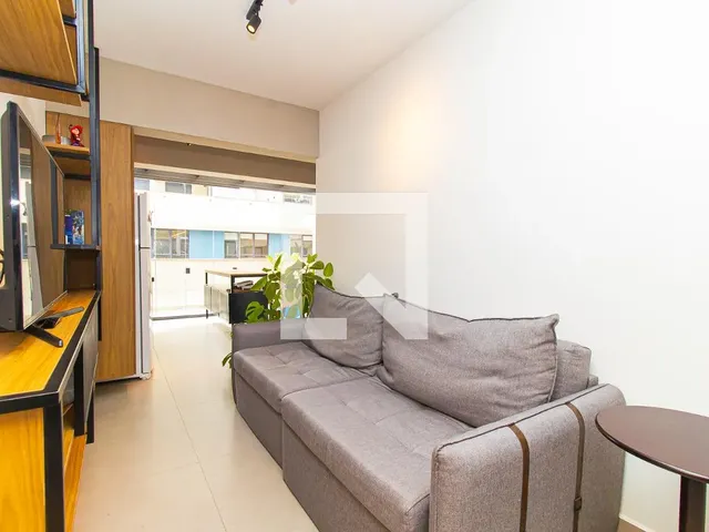 Imagem: O apartamento possui 1 Dormitório, 1 Suíte, 1 Banheiro, 1