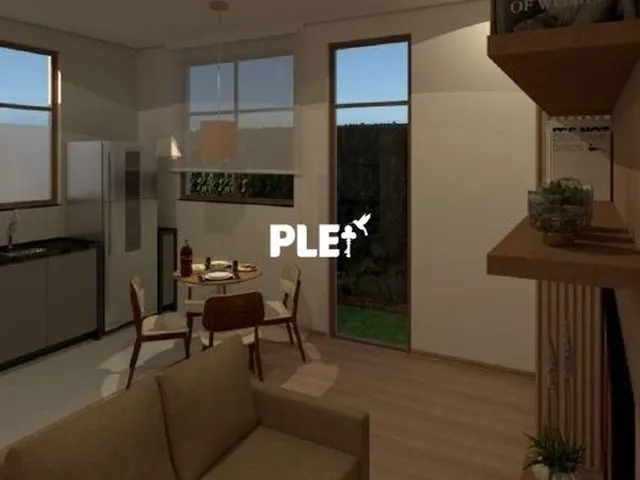 Imagem 7: Casas duplex em construção no Maria Cândida em Pedro Leopoldo