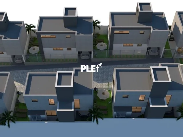 Imagem 15: Casas duplex em construção no Maria Cândida em Pedro Leopoldo