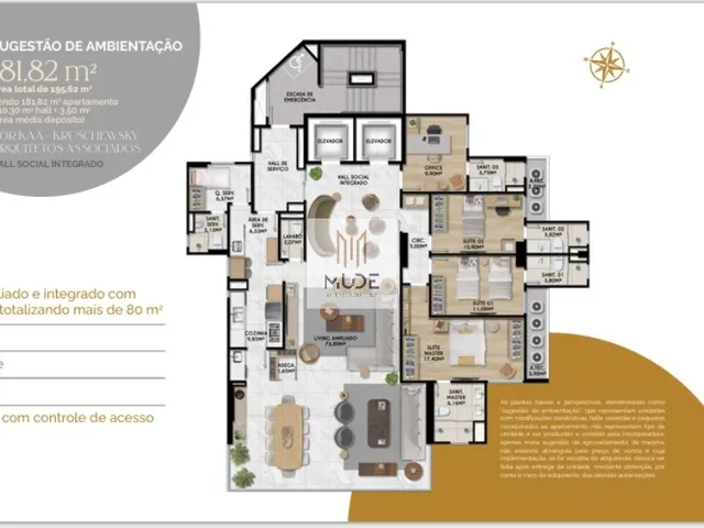 Imagem 9: Quartier Horto Home Boutique - Apartamentos de Luxo de 181m² com 4 Suítes no Horto