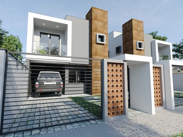 Imagem: CASA RESIDENCIAL em Curitiba - PR, Portão