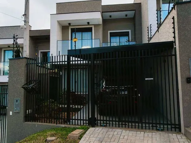 Imagem: Sobrado moderno com 3 suítes, 2 vagas e