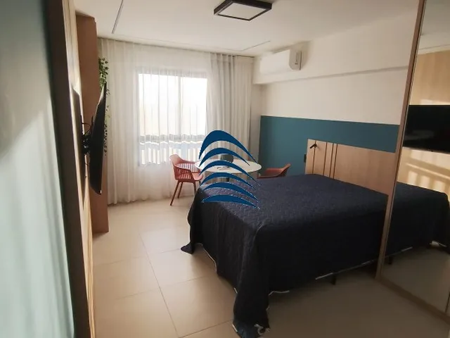 Imagem 15: Premium Stella Maris Studio 26m2 1 vaga Alto Vista mar Decorado e mobiliado Porteira