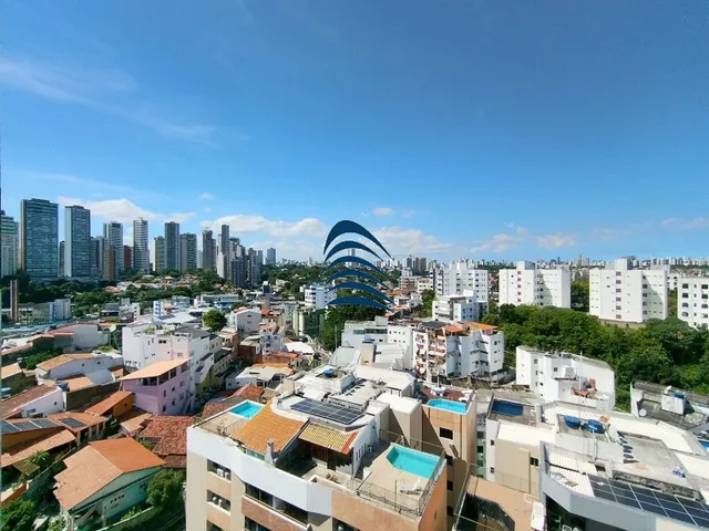 Imagem 7: Palazzo Rio Vermelho. 117m2, com 3 quartos, sendo 2 suítes. Andar alto, nascente, vista