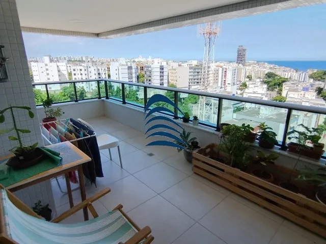 Imagem 16: Palazzo Rio Vermelho. 117m2, com 3 quartos, sendo 2 suítes. Andar alto, nascente, vista