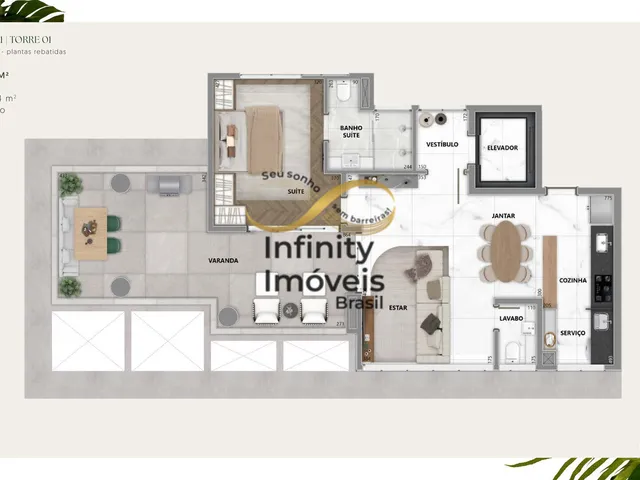 Imagem 3: Apartamento à venda no bairro Vale do Sereno - Nova Lima/MG