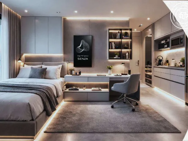 Imagem 7: Flat à venda, no Essenza Tambaú em João Pessoa, Tambaú, com 1 quarto, 24,34m²