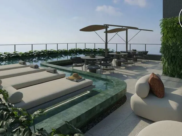 Imagem 3: Flat à venda, no Solaris em João Pessoa, Cabo Branco, com 1 quarto, 26,63m²