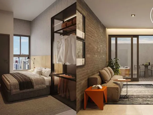 Imagem 2: Flat à venda, no Ocre 2096 em João Pessoa, Jardim Oceania, com 1 quarto, 37,72m²