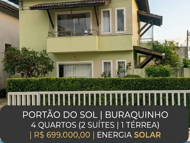 Imagem 6: Casa para Venda em Lauro de Freitas-BA, Bairro Recreio Ipitanga! 4 Quartos, 2 Suítes, 1