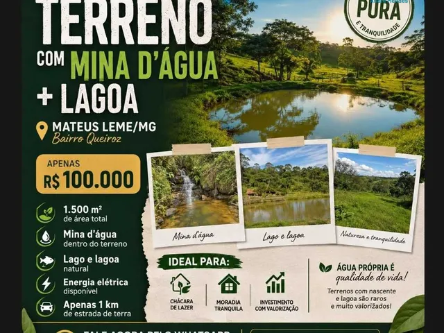 Imagem: Chácara à Venda em Mateus Leme/MG
