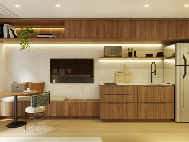 Imagem 7: Studio À Venda em Curitiba, Bigorrilho, com 1 Quarto, 22,2M²