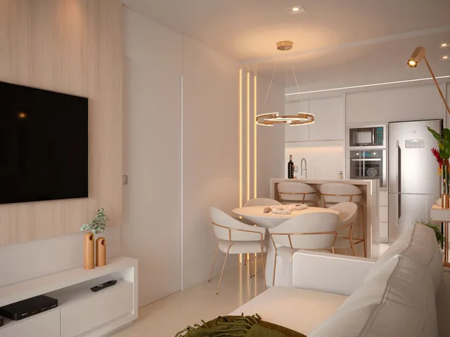 Imagem 4: Apartamento À Venda em Curitiba, Mossunguê, com 2 Quartos, 55,91M²