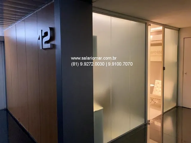 Imagem 2: Sala Comercial de Alto Padrão no Empresarial Alfred Nobel em Ilha do Leite, Recife-PE: 1