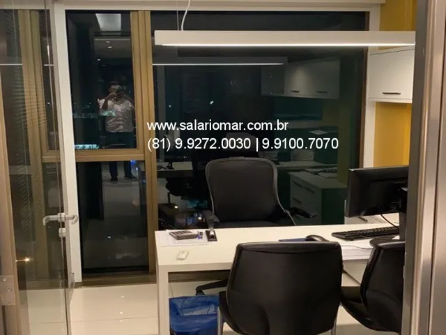 Imagem 4: Sala Comercial de Alto Padrão no Empresarial Alfred Nobel em Ilha do Leite, Recife-PE: 1