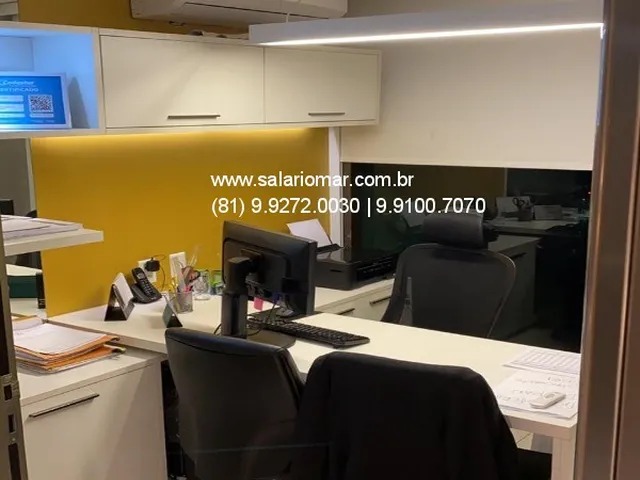 Imagem 5: Sala Comercial de Alto Padrão no Empresarial Alfred Nobel em Ilha do Leite, Recife-PE: 1