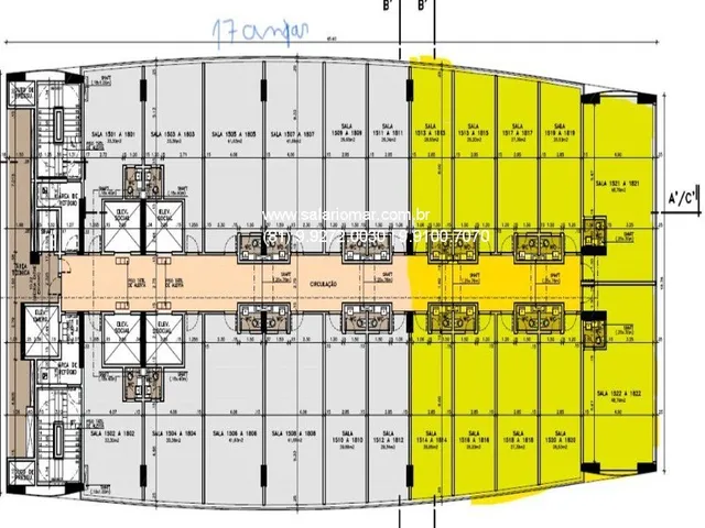 Imagem 5: Sala Comercial de Alto Padrão no Empresarial Santa Cecília, 4 Quartos, 2 Suítes