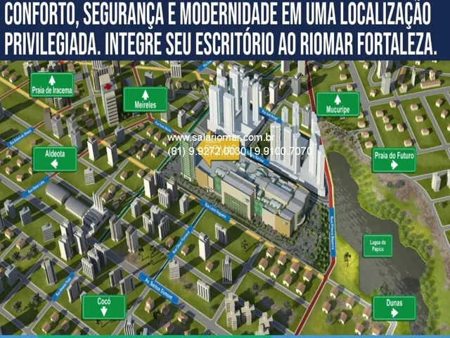 Imagem 16: Sala Comercial à Venda ou Locação no Empresarial Rio Mar Trade Center em Fortaleza-CE