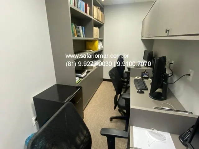 Imagem 4: Venda ou Locação de Sala Comercial no Pina, Recife-PE: 1 Sala, 1 Banheiro, 1 Vaga